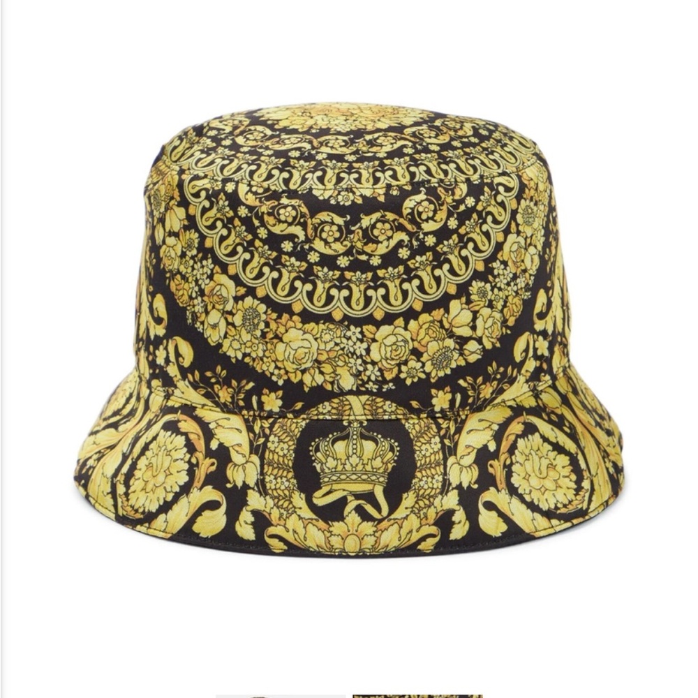 Versace - Barocco twill bucket hat, size 59
